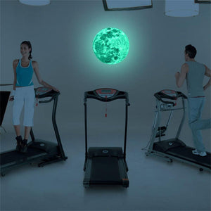Luminous Moon Cartoon 3D Wall Sticker