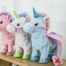 Load image into Gallery viewer, Magic Walking &amp; Singing Unicorn