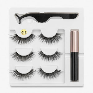 Magnetic Eyeliner with Eyelashes 3 Pairs