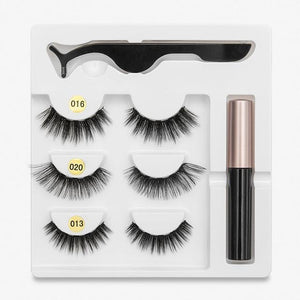 Magnetic Eyeliner with Eyelashes 3 Pairs