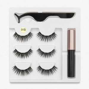 Magnetic Eyeliner with Eyelashes 3 Pairs