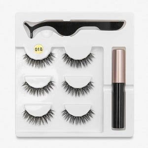Magnetic Eyeliner with Eyelashes 3 Pairs