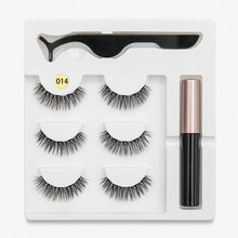 Load image into Gallery viewer, Magnetic Eyeliner with Eyelashes 3 Pairs