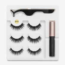 Load image into Gallery viewer, Magnetic Eyeliner with Eyelashes 3 Pairs