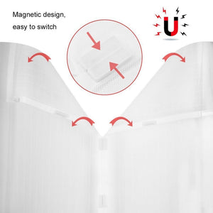 Magnetic Mesh Screen Door Curtain