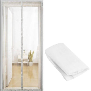 Magnetic Mesh Screen Door Curtain