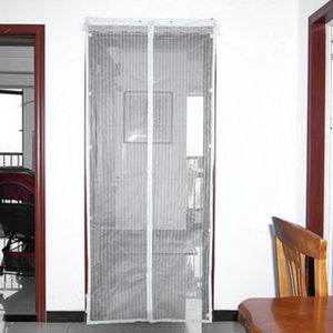 Magnetic Mesh Screen Door Curtain