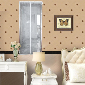 Magnetic Mesh Screen Door Curtain