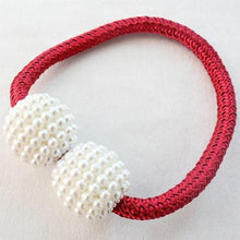 Load image into Gallery viewer, Magnetic Pearl Curtain Tie Backs