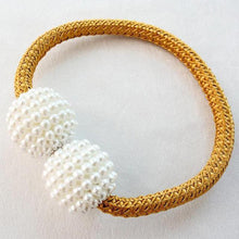 Load image into Gallery viewer, Magnetic Pearl Curtain Tie Backs