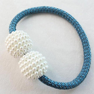Magnetic Pearl Curtain Tie Backs