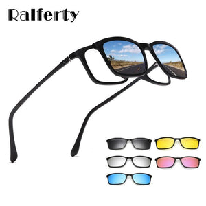 Magnetic Snap On Sunglasses