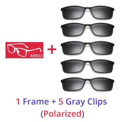 Magnetic Snap On Sunglasses