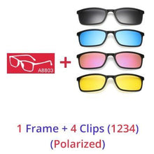 Load image into Gallery viewer, Magnetic Snap On Sunglasses