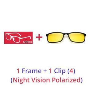 Magnetic Snap On Sunglasses