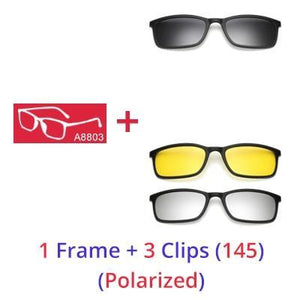 Magnetic Snap On Sunglasses