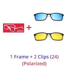 Load image into Gallery viewer, Magnetic Snap On Sunglasses