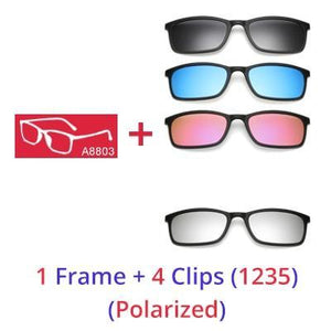 Magnetic Snap On Sunglasses
