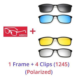 Magnetic Snap On Sunglasses
