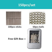 Load image into Gallery viewer, Magnetic Sticks &amp; Steel Balls Construction Set