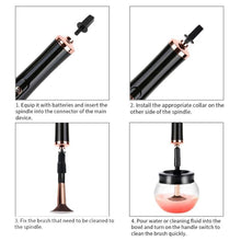 Load image into Gallery viewer, Makeup Brush Cleaning Kit