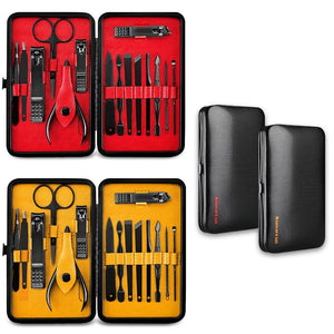 Manicure and Pedicure 15 Pcs Stainless Steel Set
