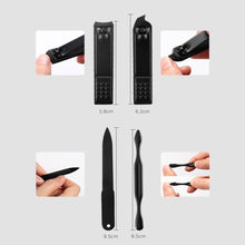 Load image into Gallery viewer, Manicure and Pedicure 15 Pcs Stainless Steel Set