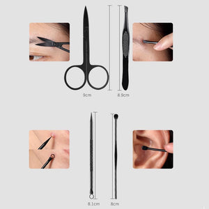 Manicure and Pedicure 15 Pcs Stainless Steel Set