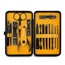 Load image into Gallery viewer, Manicure and Pedicure 15 Pcs Stainless Steel Set