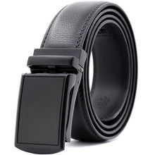 Load image into Gallery viewer, Mens Adjustable Buckle Mechanism Leather Belt
