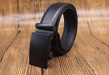 Load image into Gallery viewer, Mens Adjustable Buckle Mechanism Leather Belt