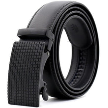 Load image into Gallery viewer, Mens Adjustable Buckle Mechanism Leather Belt