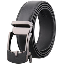 Load image into Gallery viewer, Mens Adjustable Buckle Mechanism Leather Belt
