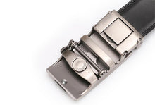 Load image into Gallery viewer, Mens Adjustable Buckle Mechanism Leather Belt