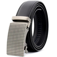 Load image into Gallery viewer, Mens Adjustable Buckle Mechanism Leather Belt