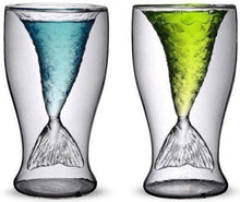 Load image into Gallery viewer, Mermaid Tail Glass