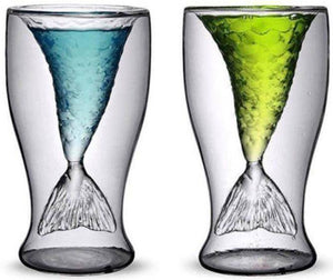 Mermaid Tail Glass