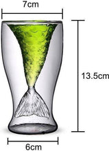 Load image into Gallery viewer, Mermaid Tail Glass