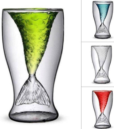 Mermaid Tail Glass
