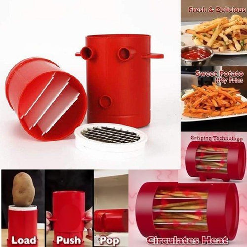 Microwavable Crispy Potato Fries Maker