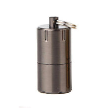 Load image into Gallery viewer, Mini Compact Kerosene Lighter Key Chain Capsule