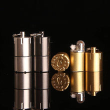 Load image into Gallery viewer, Mini Compact Kerosene Lighter Key Chain Capsule