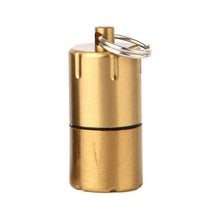 Load image into Gallery viewer, Mini Compact Kerosene Lighter Key Chain Capsule