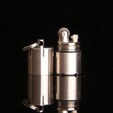 Load image into Gallery viewer, Mini Compact Kerosene Lighter Key Chain Capsule