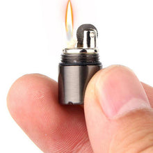 Load image into Gallery viewer, Mini Compact Kerosene Lighter Key Chain Capsule