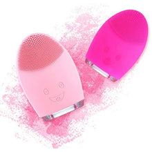 Load image into Gallery viewer, Mini Electric Facial Cleaning Massage Brush