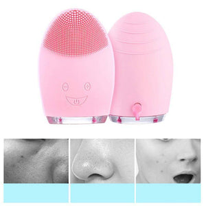 Mini Electric Facial Cleaning Massage Brush