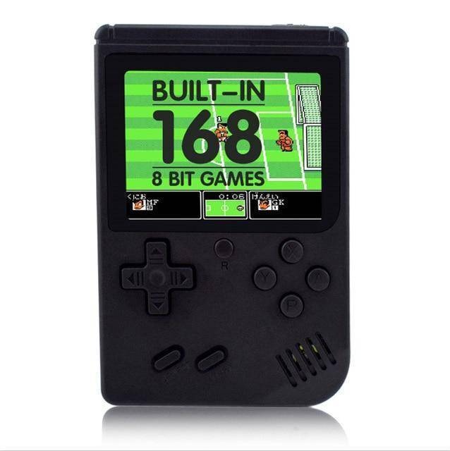 Mini Retro Handheld Pocket Game with 168 Built-in Classic Games