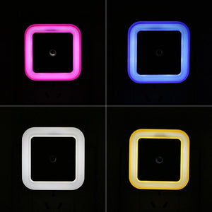 Mini Square Light Sensor Night Light