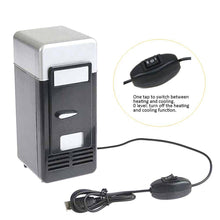 Load image into Gallery viewer, Mini USB Desktop Fridge